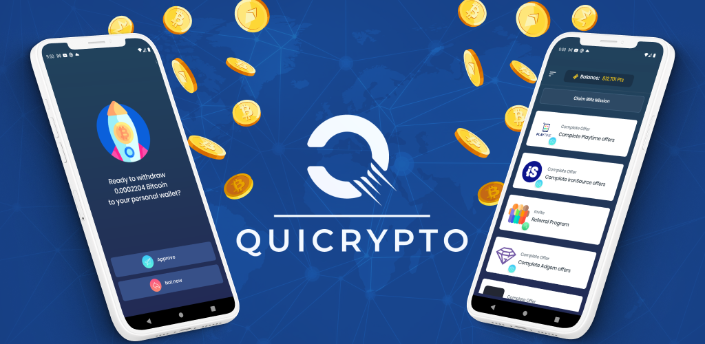 Earn Free Crypto with Quicrypto: Easy and Hassle-Free Way to Get Bitcoin