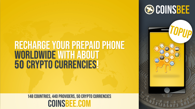 TopUp your mobile Phones with Crypto