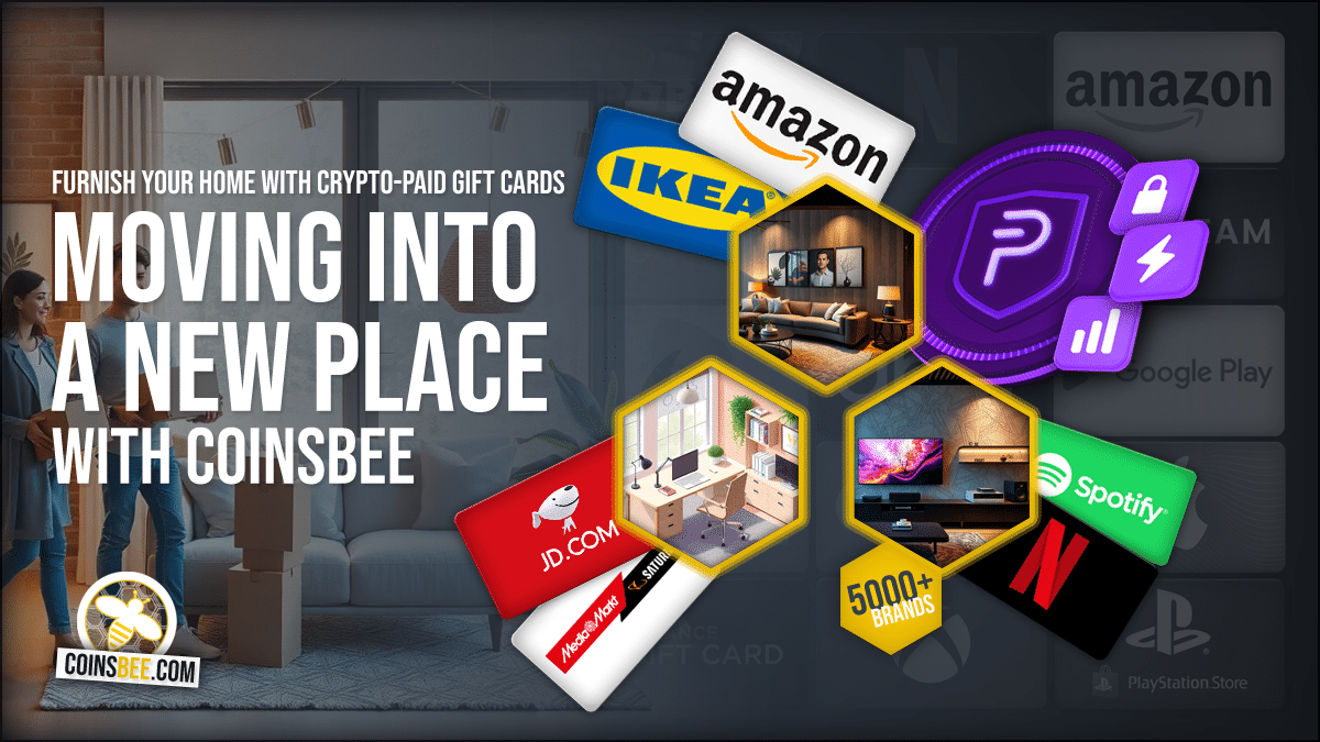 Move home? Discover how to furnish your home with gift cards