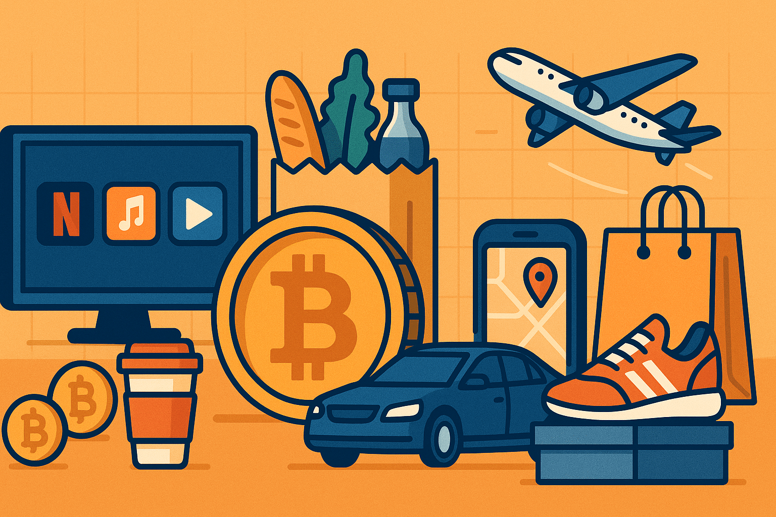 From Netflix to Groceries: How to Live on Crypto – CoinsBee