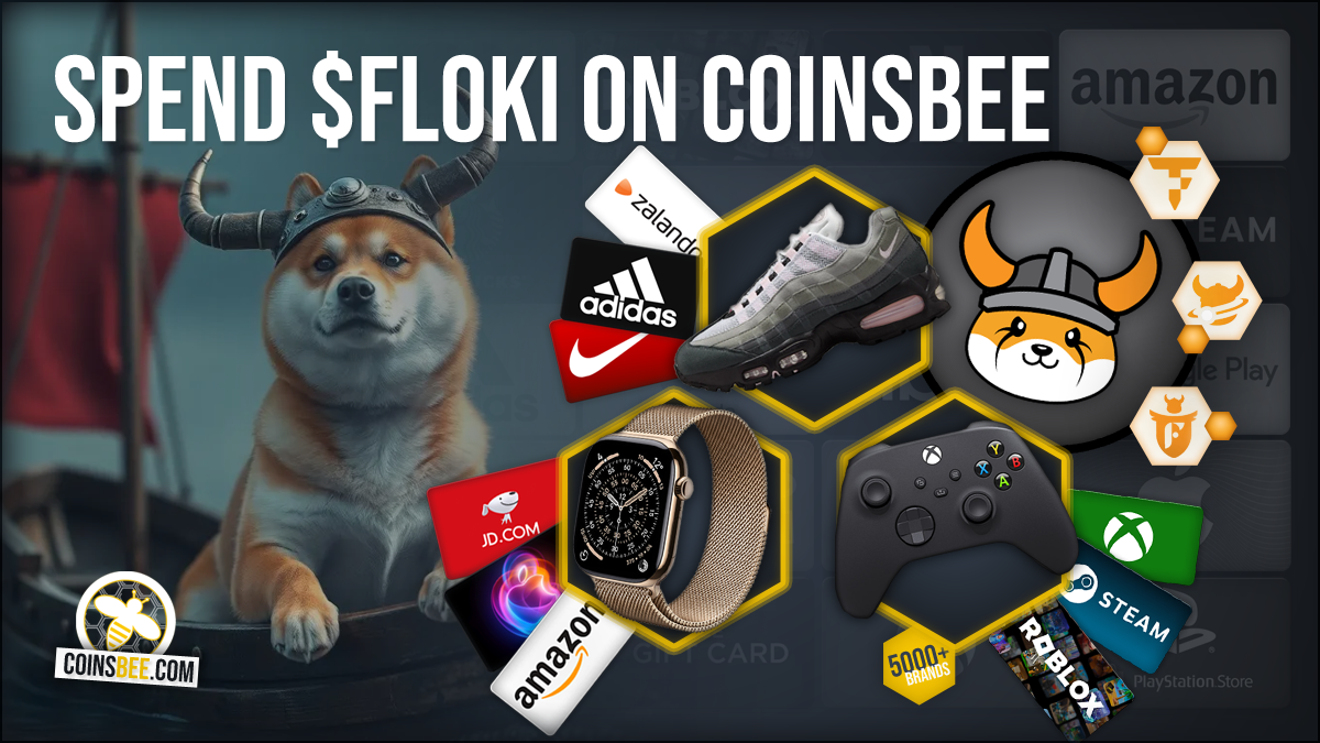 Floki-ді (FLOKI) күнделікті қажеттіліктерге жұмсаңыз: Сыйлық карталары және т.б.