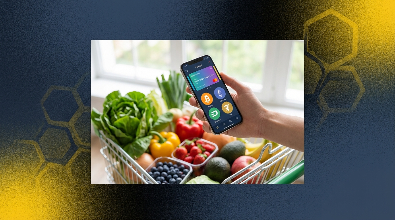 Spend Crypto on Groceries